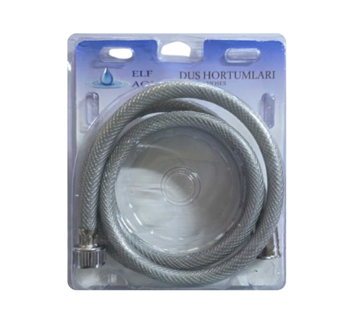 PVC ÖRGÜLÜ DUŞ HORTUMU 150 CM / 60